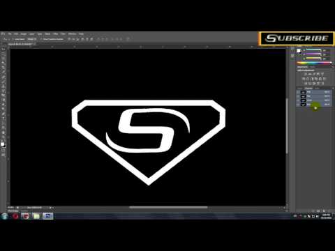 xD Tutorial -  Photoshop Tutorial׃ Part 1   Create a Powerful, Custom, SuperHero Emblem Logo